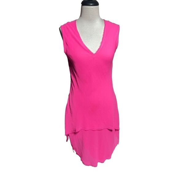 Rachel Roy Sleeveless Hot PinkPullover Dress Size Small - Picture 1 of 4